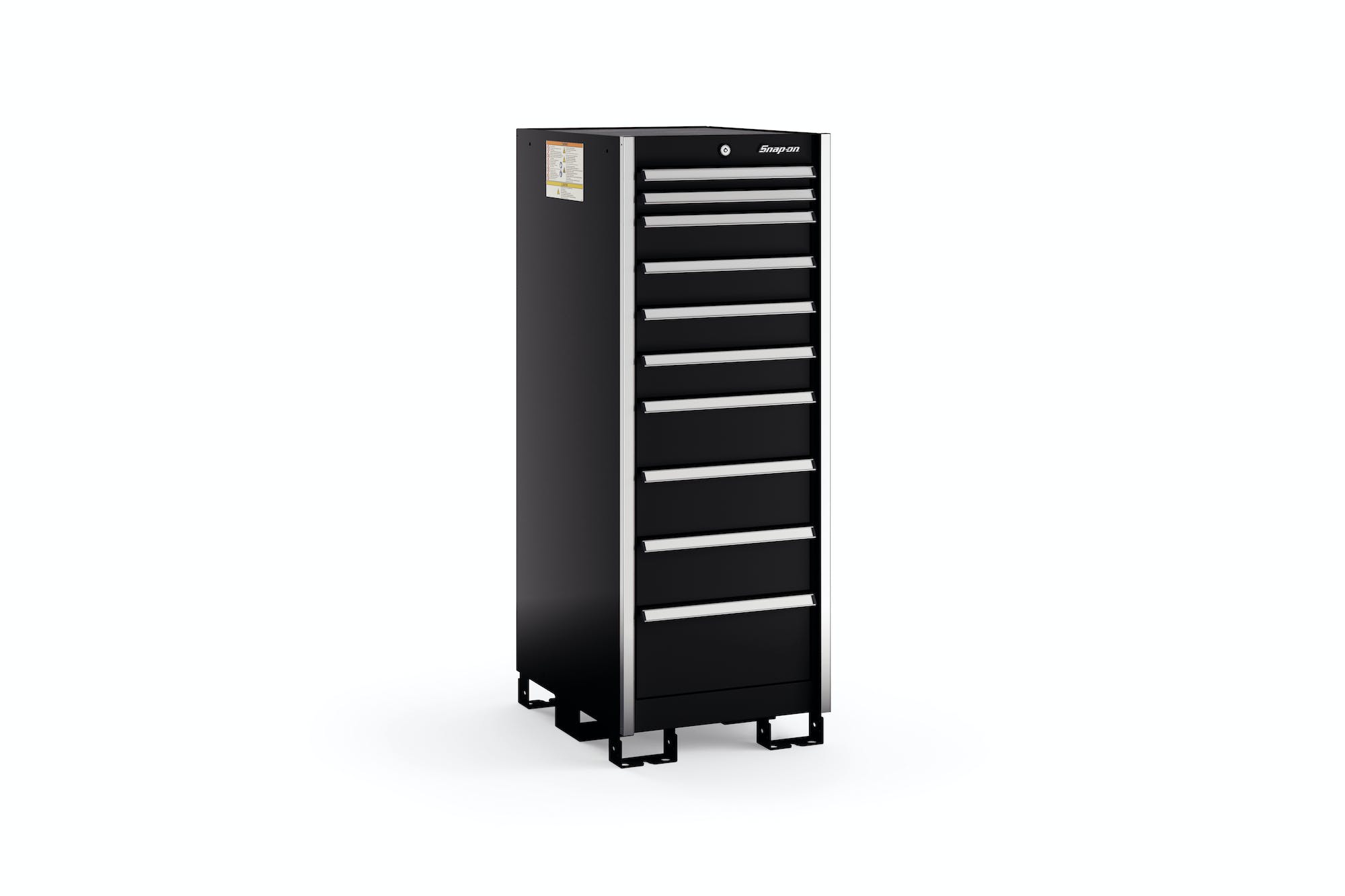 10-Drawer Narrow Eye-Level (Gloss Black w/Brushed Trim) | KSNE101AAPB 10-Drawer Narrow Eye-Level (Gloss Black w/Brushed Trim) | KSNE101AAPB